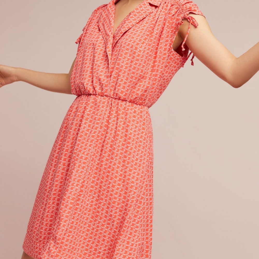 Anthropologie Maeve Carlotta Ditched Shirtdress SP